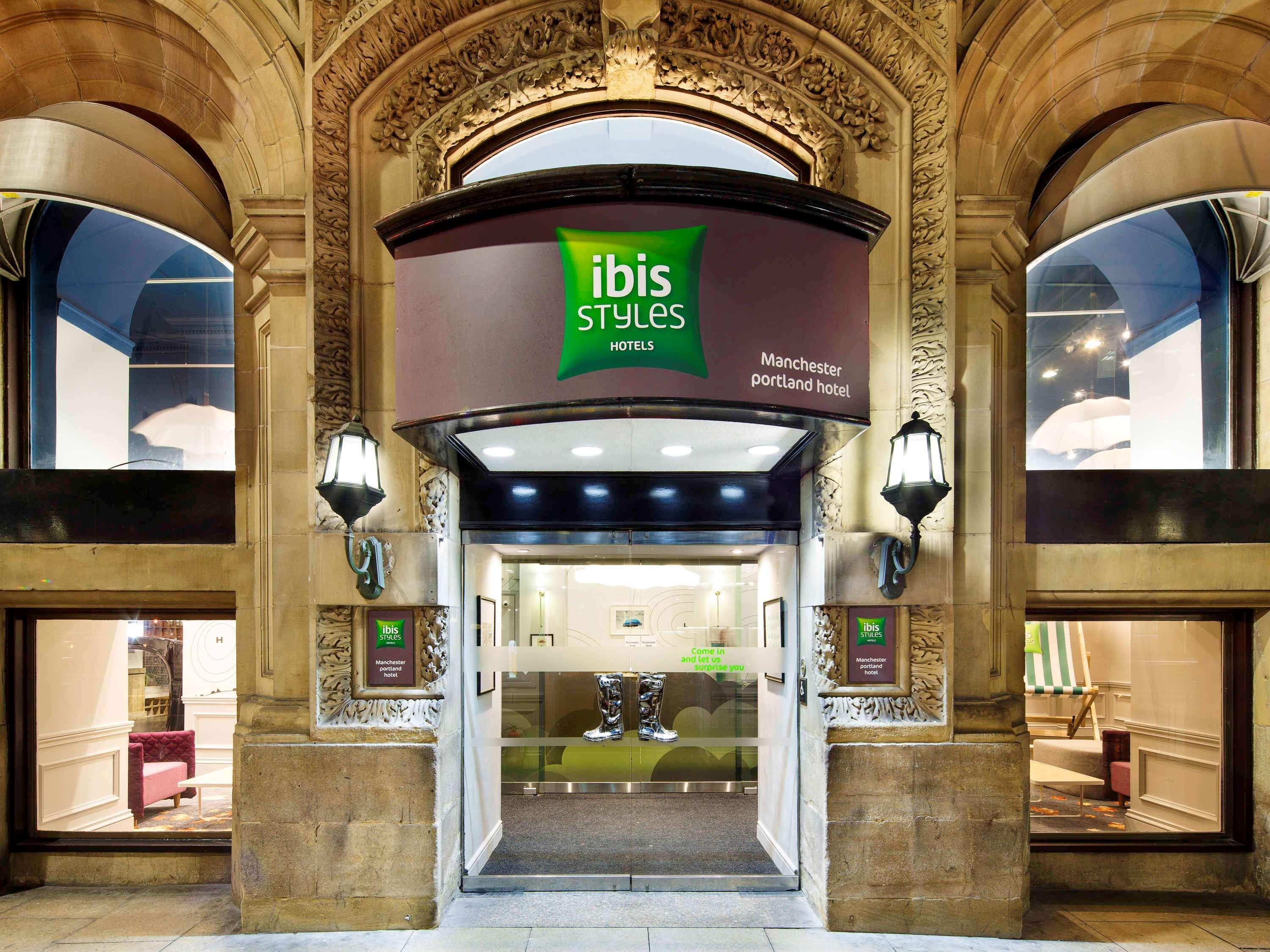 ibis Styles Manchester Portland Exterior foto